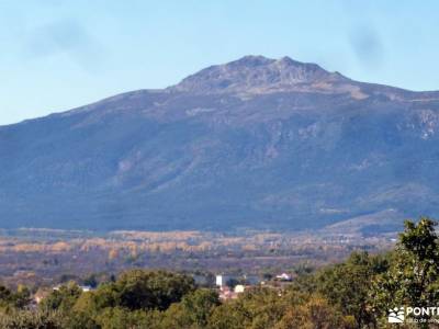 Sabinar y Valle de Lozoya; ruta por cuenca pantano burguillo mochila aventura